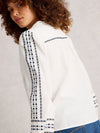 White Stuff 444367 Naomi Embroidered Shirt