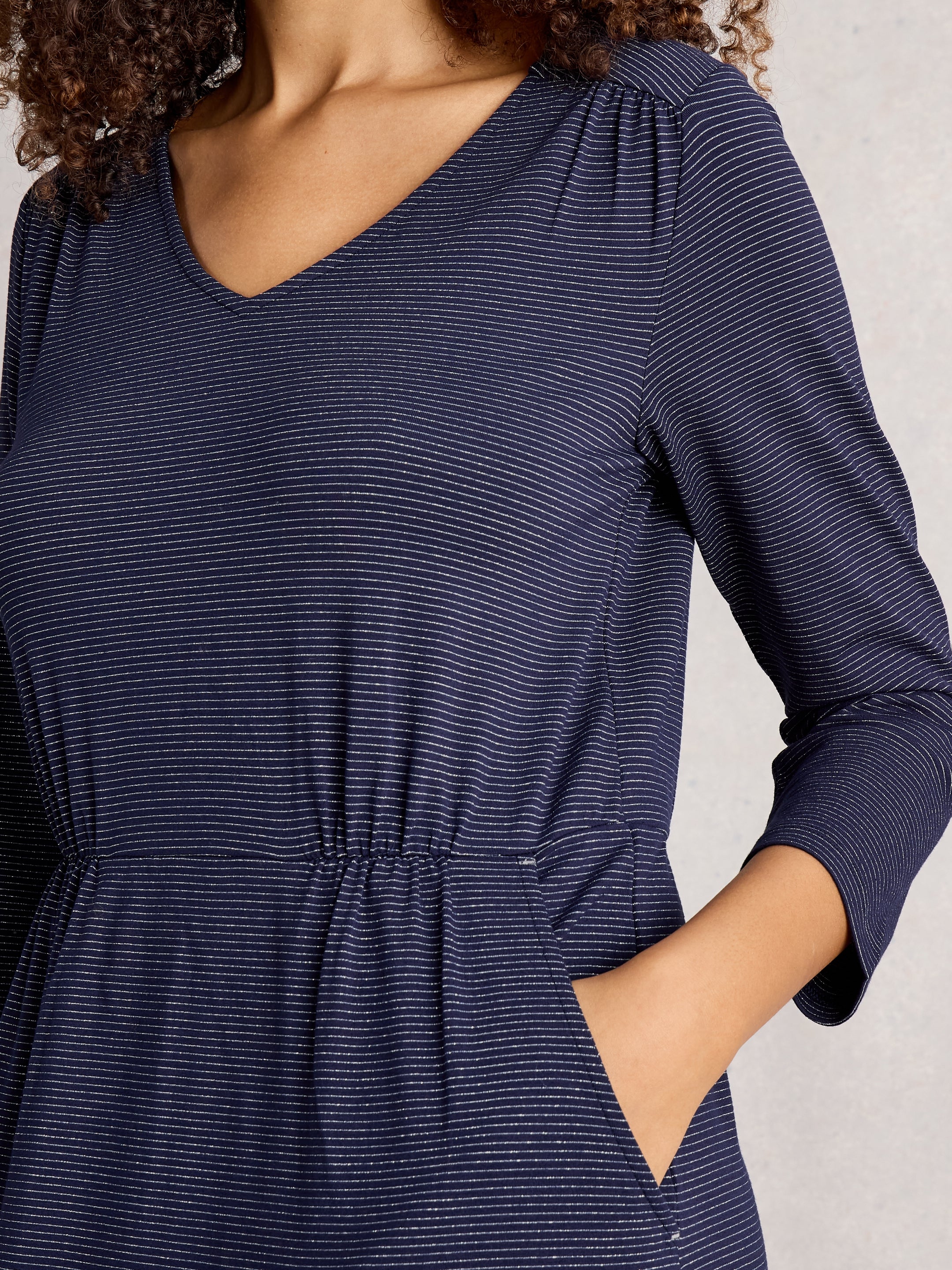 White Stuff 444634 Tallie Sparkle Jersey Dress