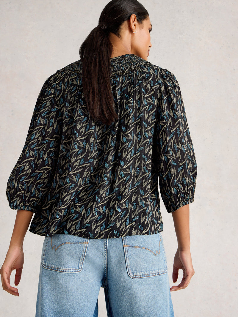 White Stuff 444638 Remi Metallic Top