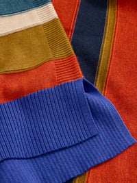 White Stuff 444646 Olive Stitch Stripe Jumper