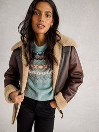 White Stuff 444650 Arctic Fairisle Jumper