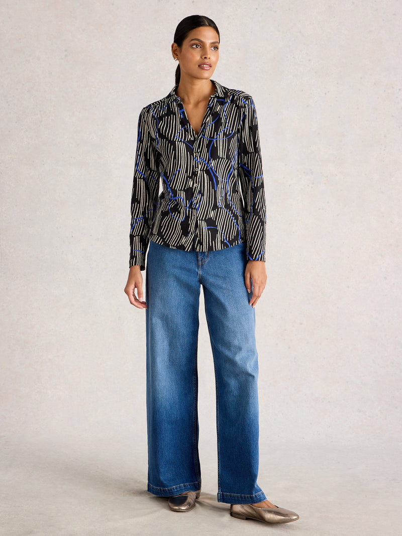 White Stuff 444664 Annie Jersey Shirt