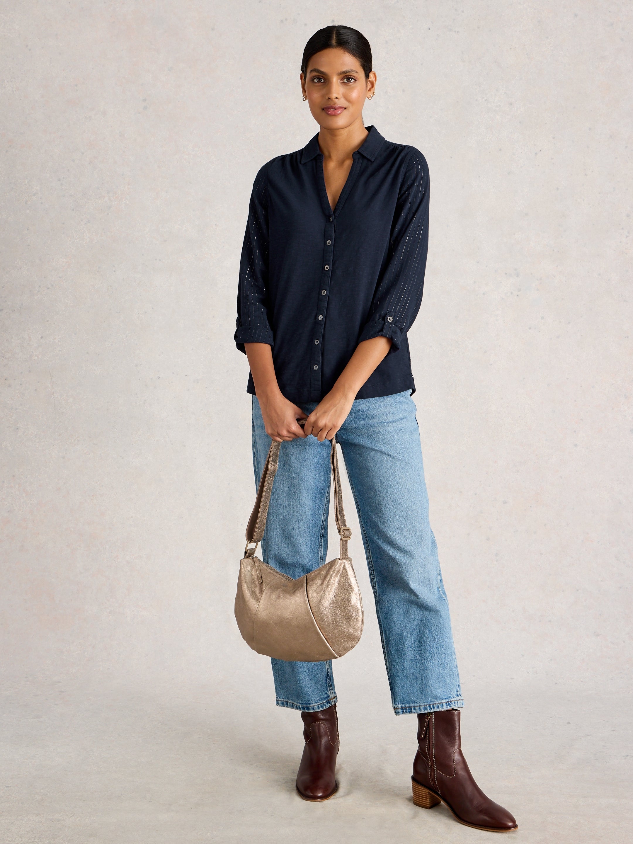 White Stuff 444669 Annie Sparkle Mix Shirt