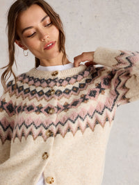 White Stuff 444671 Arctic Fairisle Cardigan
