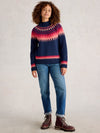 White Stuff 444675 Fiona Fairisle Jumper