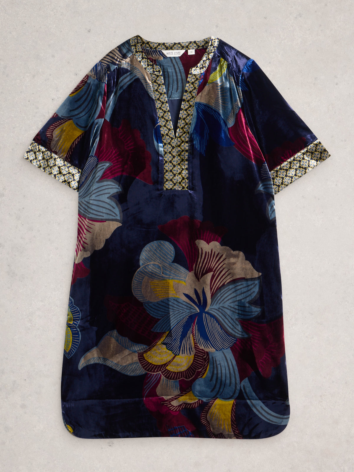 White Stuff 444697 June Velvet Dress