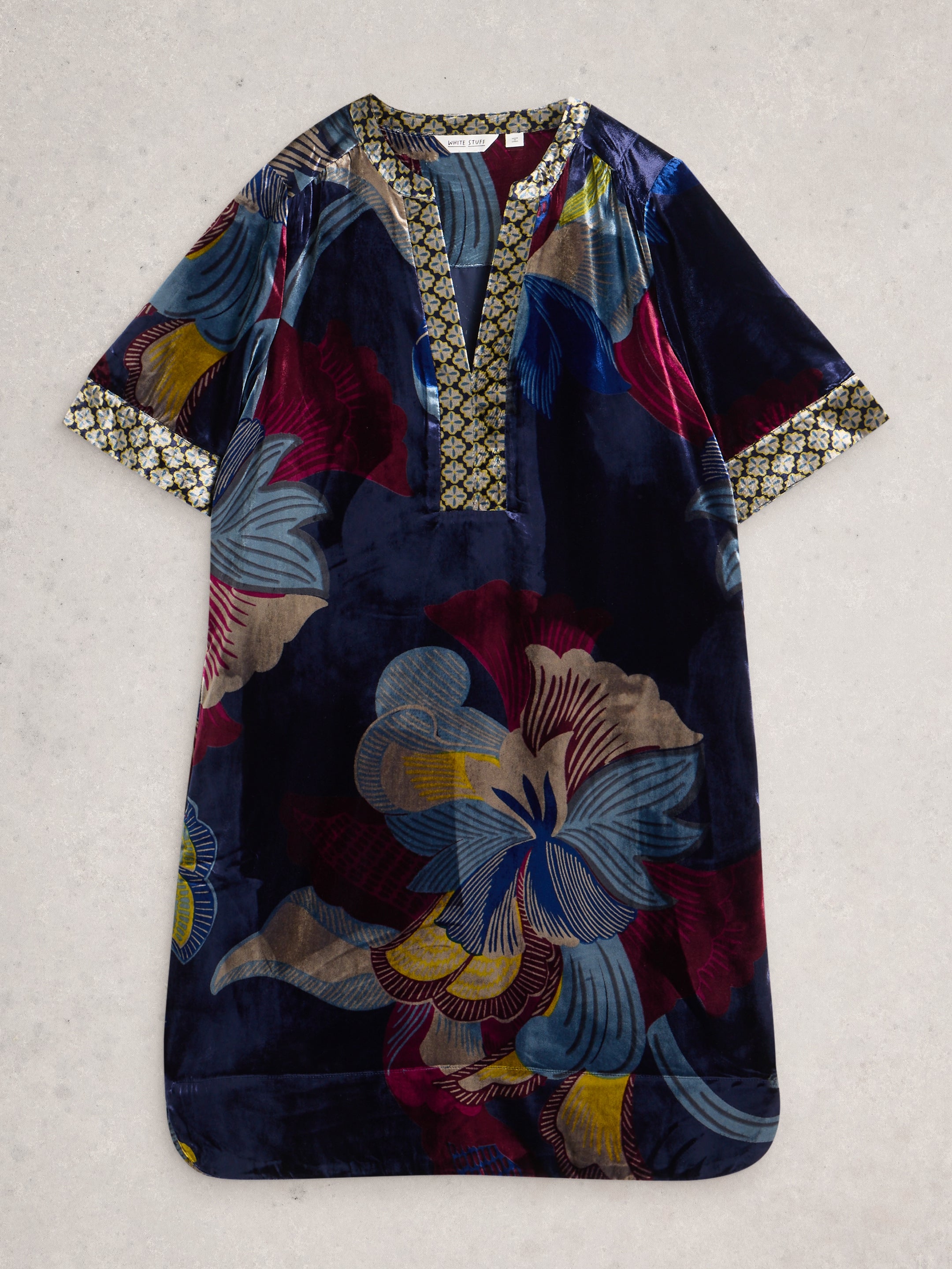 White Stuff 444697 June Velvet Dress