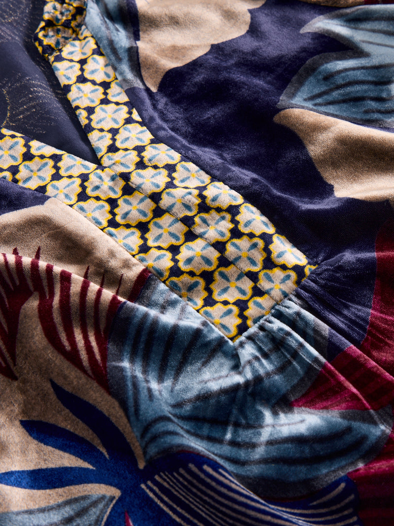 White Stuff 444708 Ash Velvet Top