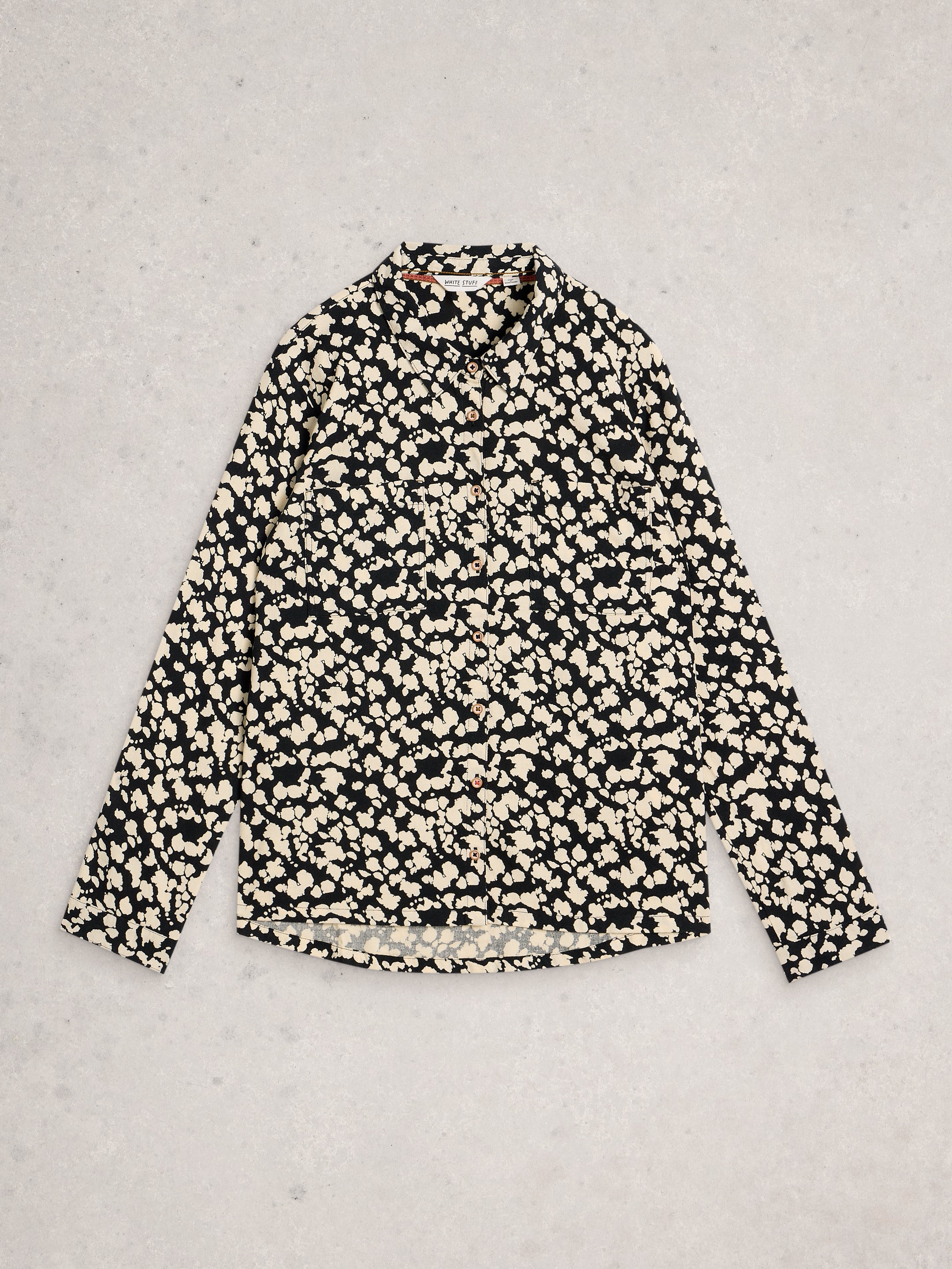 White Stuff 444727 Sophie Printed Shirt