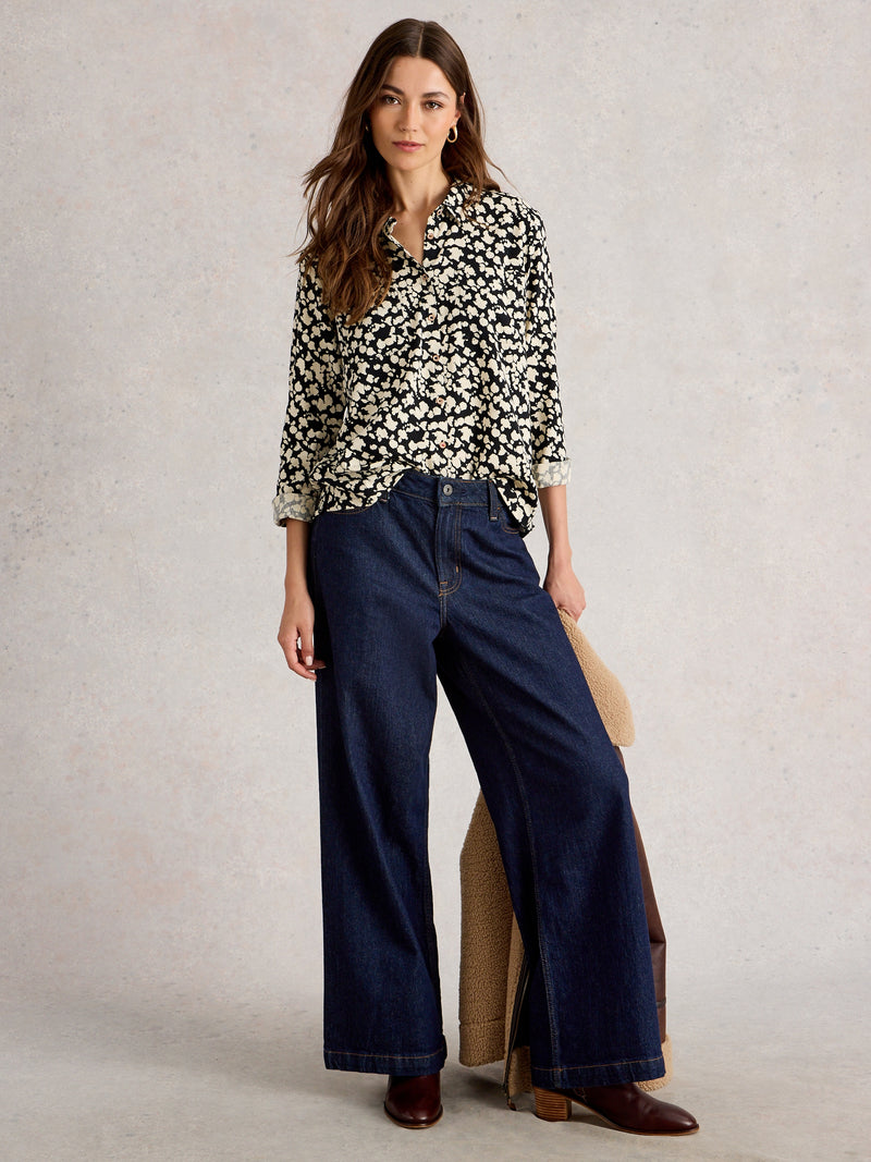 White Stuff 444727 Sophie Printed Shirt