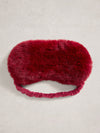 White Stuff 444862 Faux Fur & Velvet Eye Mask