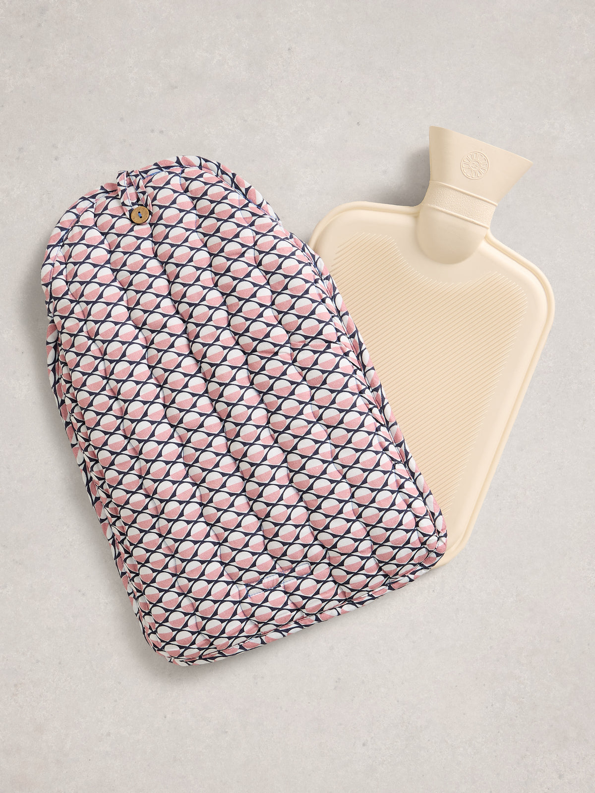 White Stuff 444864 Reversible Hot Water Bottle
