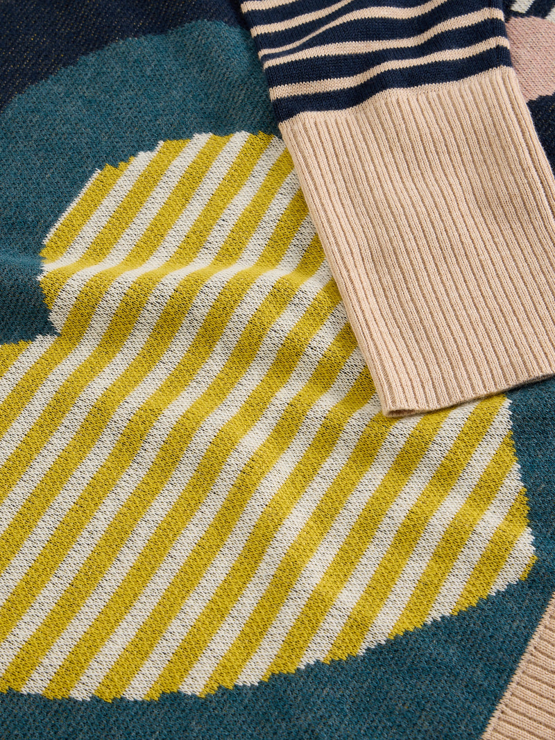 White Stuff 444898 Olive Heart Jumper