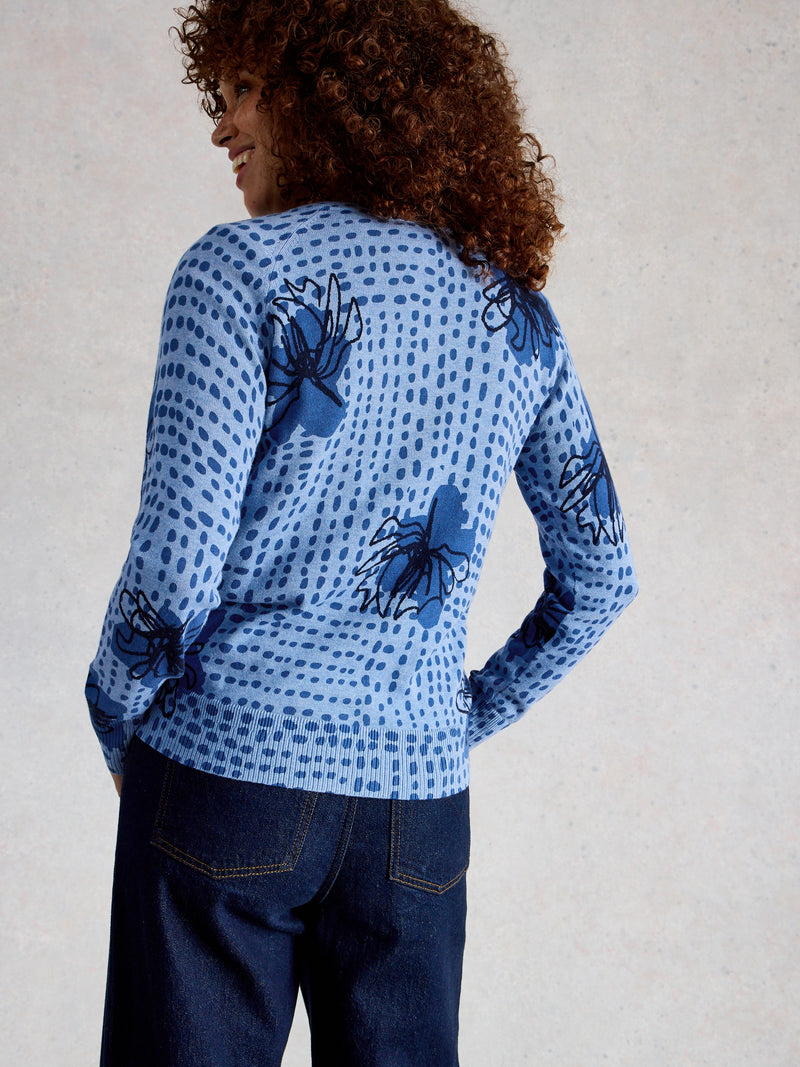 White Stuff 444986 Lulu Print Cardi