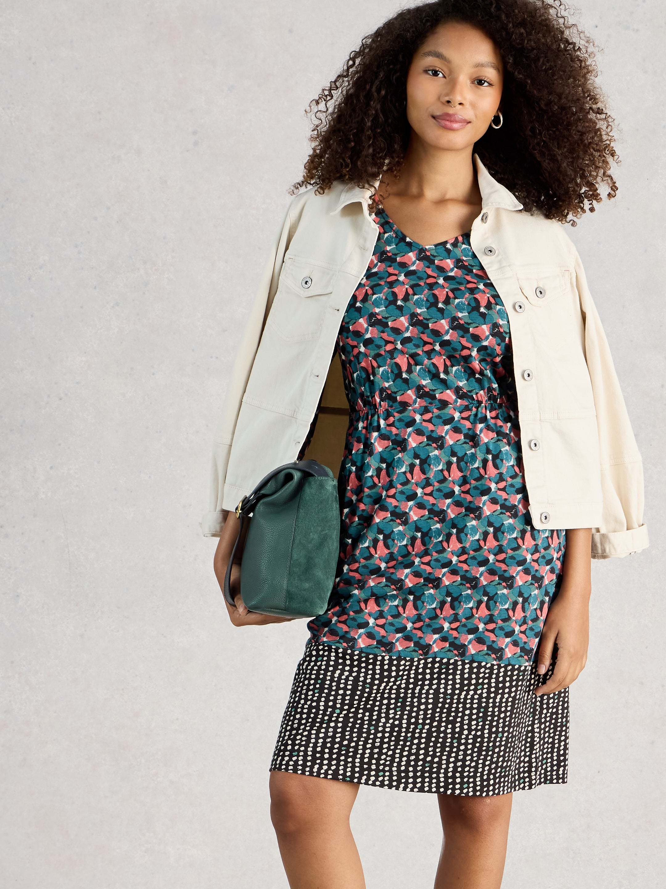 White Stuff 445191 Tallie Jersey Dress