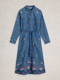 White Stuff 445274 Lana Denim Midi Dress