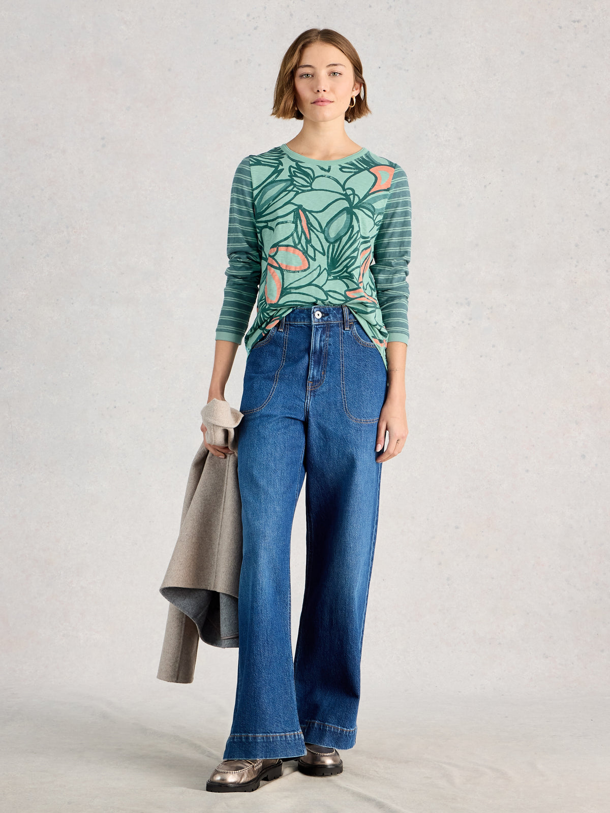 White Stuff 445373 Clara Ls Tee