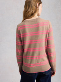 White Stuff 445409 Katie Stripe Jumper