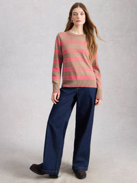 White Stuff 445409 Katie Stripe Jumper