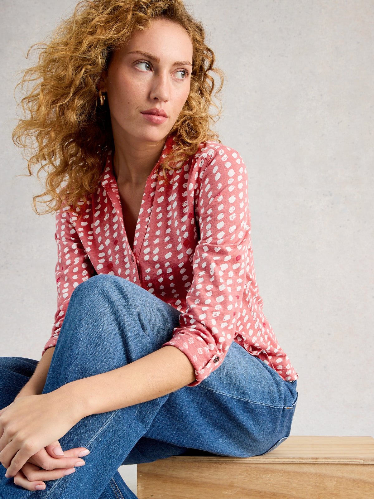 White Stuff 445494 Annie Jersey Shirt