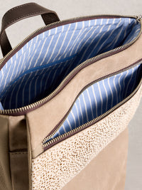 White Stuff 445550 Tiggy Leather Backpack