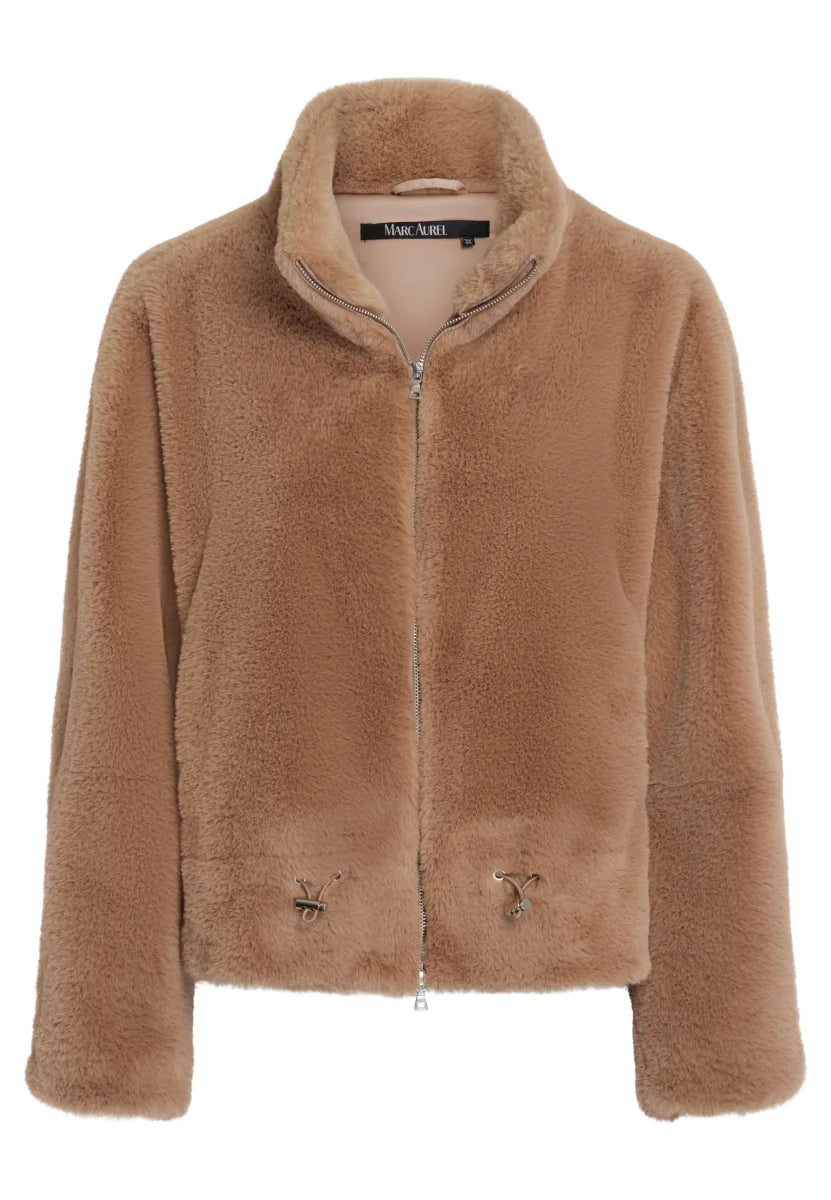 Marc Aurel 4482-1020-93340 Faux Fur Jacket
