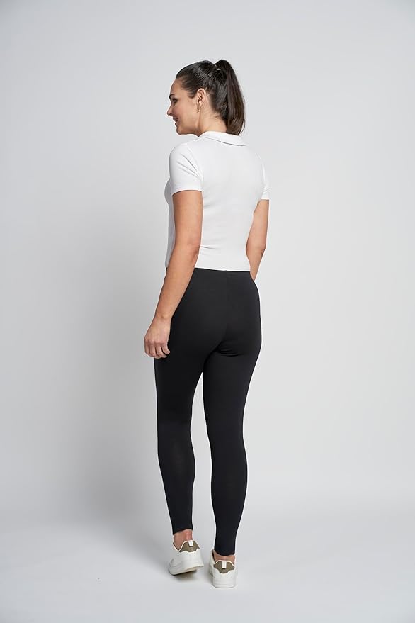 Pinns 362L SS25 – Leggings aus schlichter Stretch-Baumwolle
