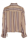 Marc Aurel 6203-1001-93488 Satin Stripe Blouse