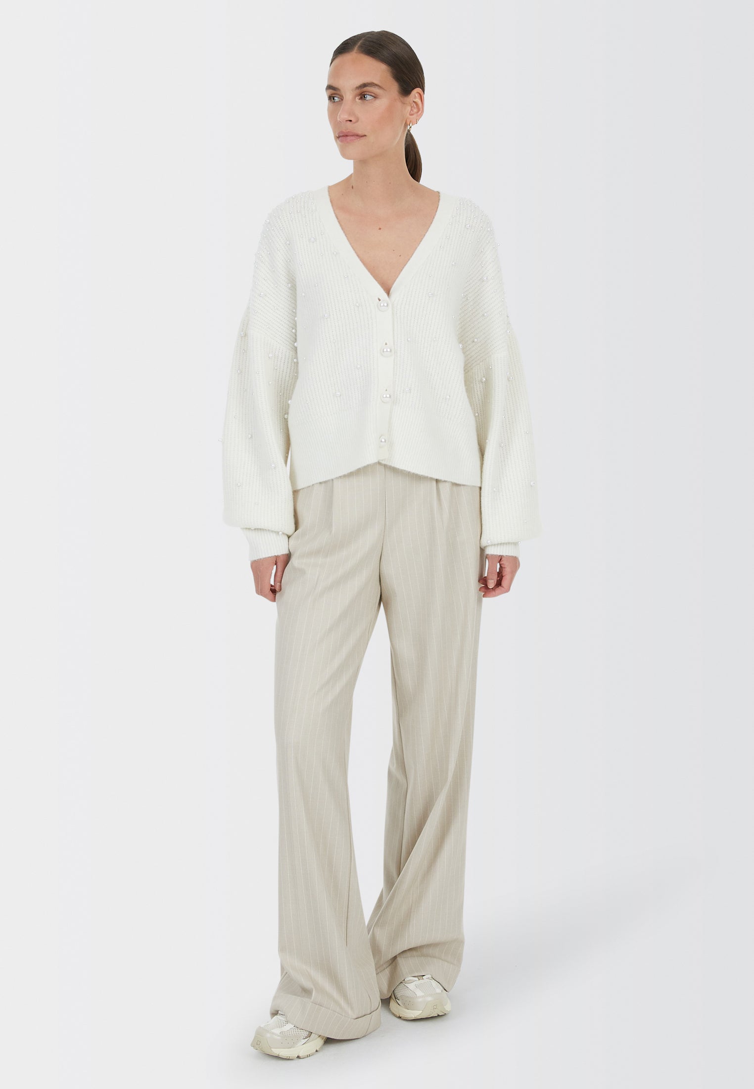 Marc Aurel 1917-2001-93483 Pinstripe Trouser