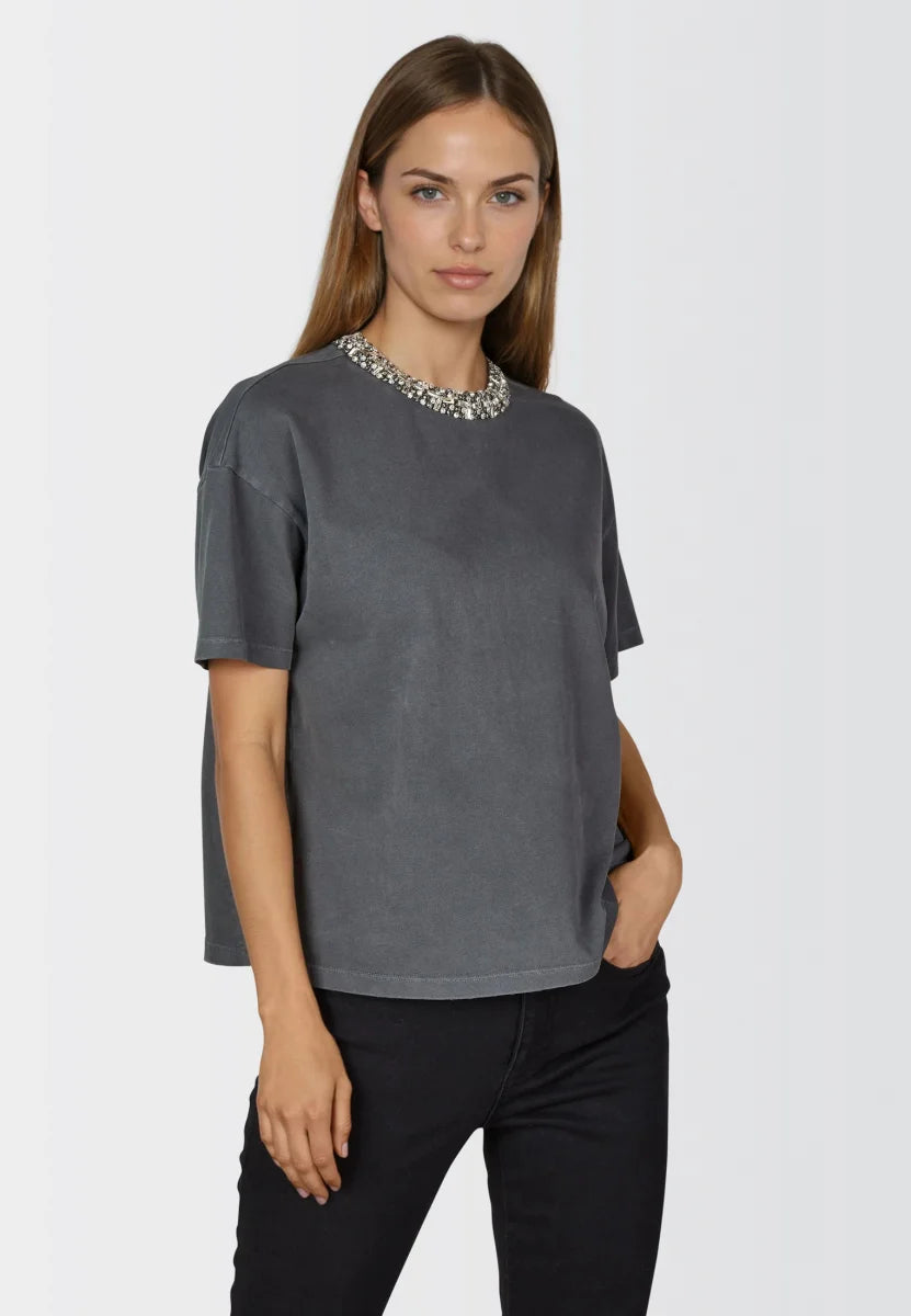 Marc Aurel 7737-7000-73912 Embellished Top