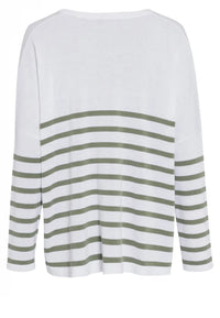 Marc Aurel 8988-8000-82077 Power Print Sweater