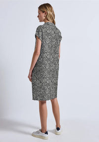 Street One 144558 Viscose Shirt Dress_AOP
