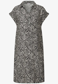 Street One 144558 Viscose Shirt Dress_AOP