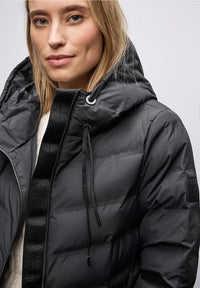 Street One 202126 Lange gepolsterte Jacke mit Kleber