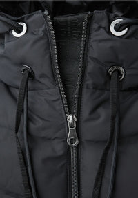 Street One 202126 Lange gepolsterte Jacke mit Kleber