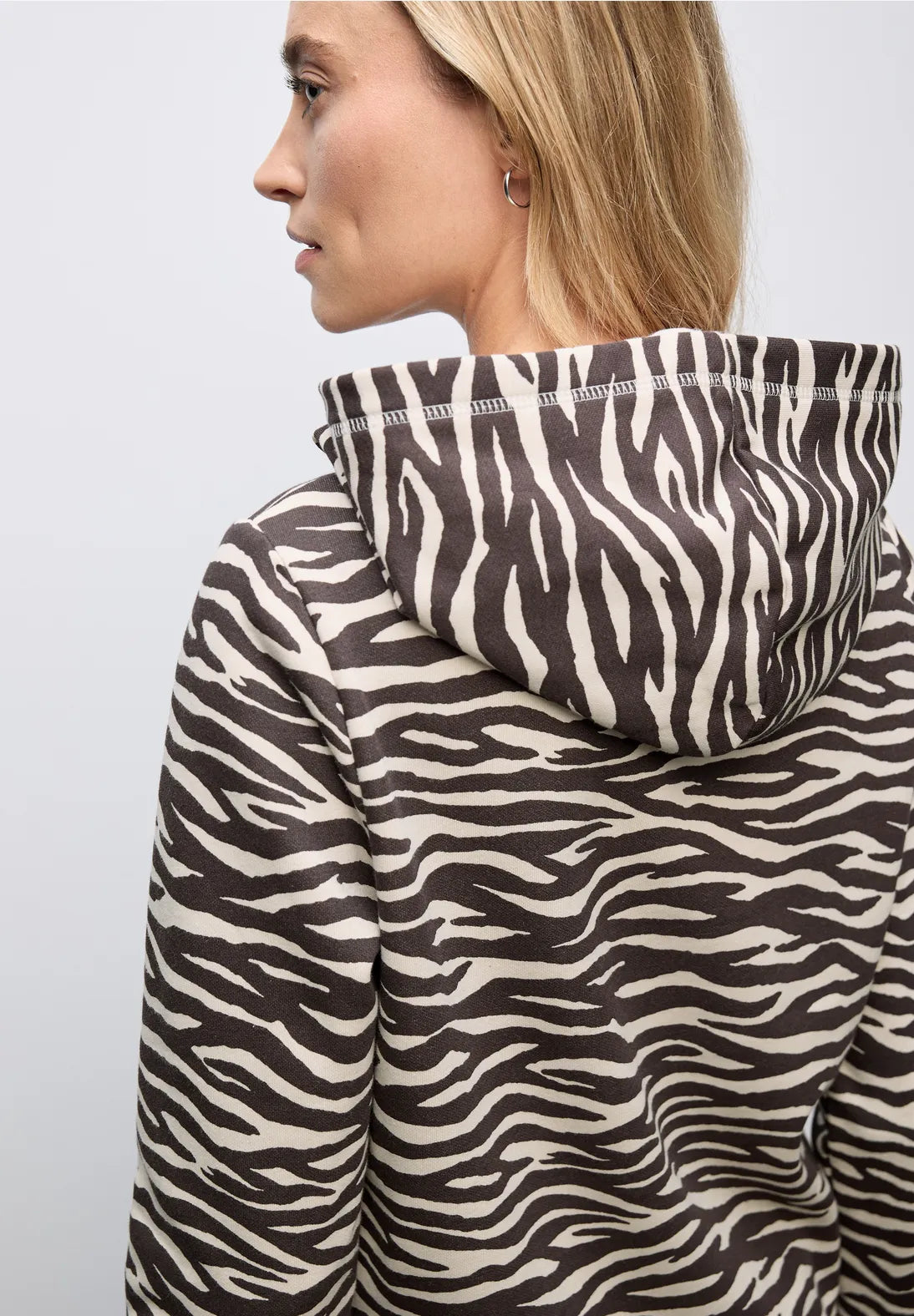 Street One 303472 Printed Sweat Hoody