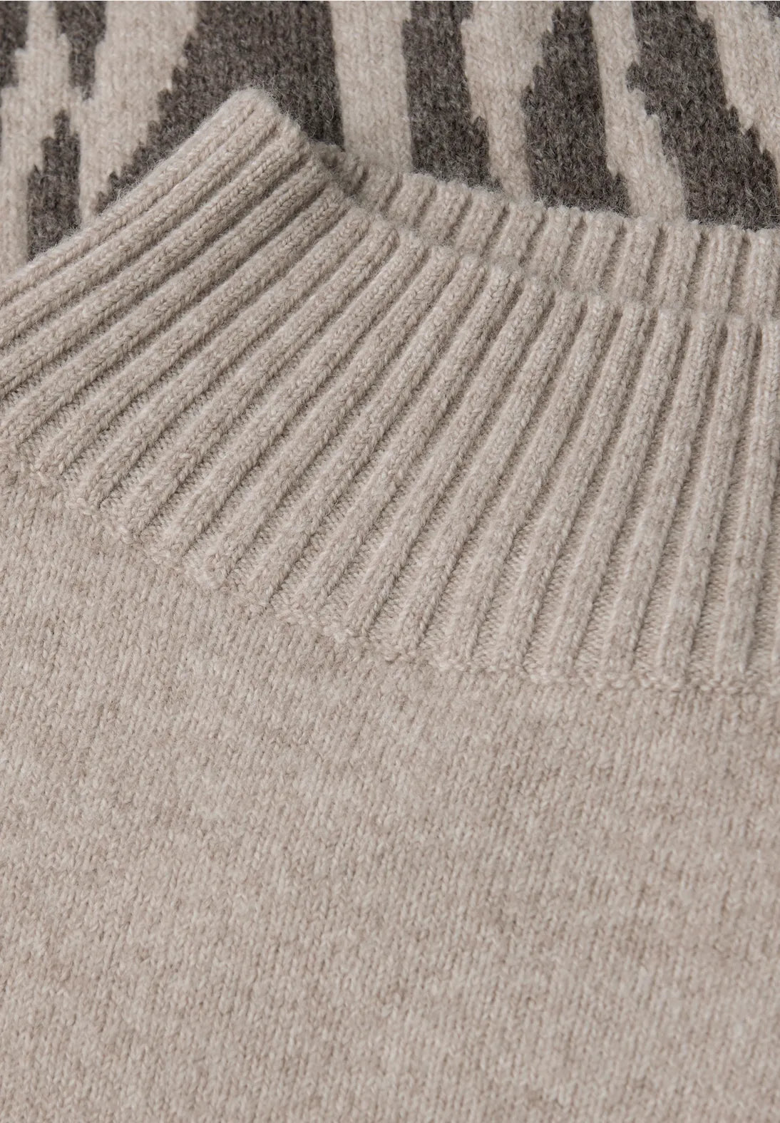 Street One 303479 Color Block Jacquard Sweater