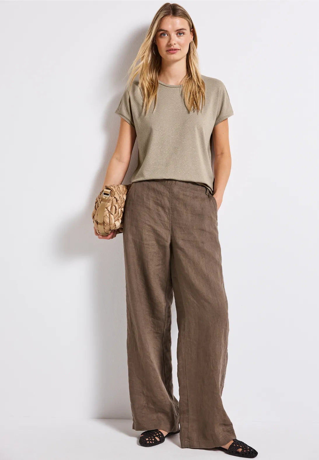 Chemise Street One 323683 avec bandes brillantes