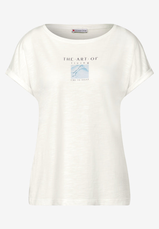 Street One 323744 Shirt m.Fotoprint Würfel