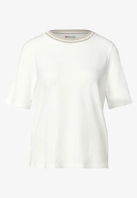 Street One 323849 Shirt W.Rib Collar