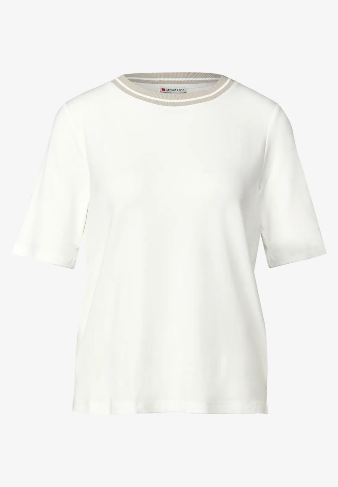 Street One 323849 Shirt W.Rib Collar