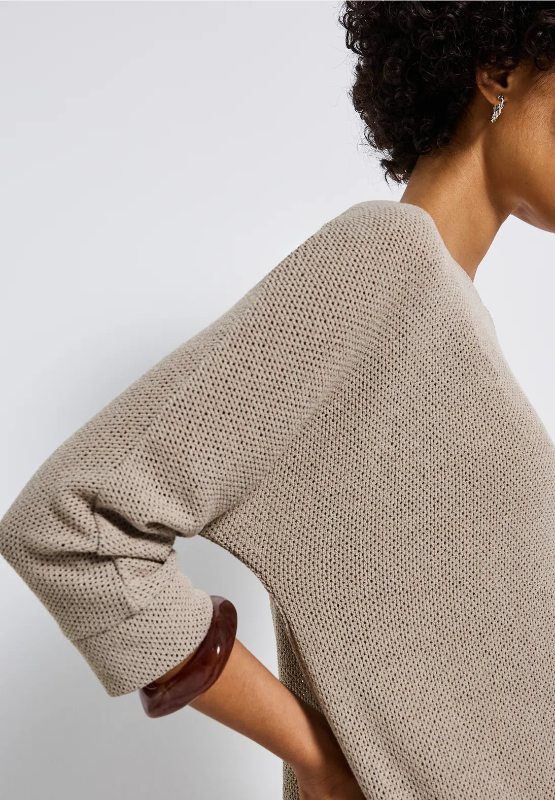 Street One 323891 Knit Look Shirt