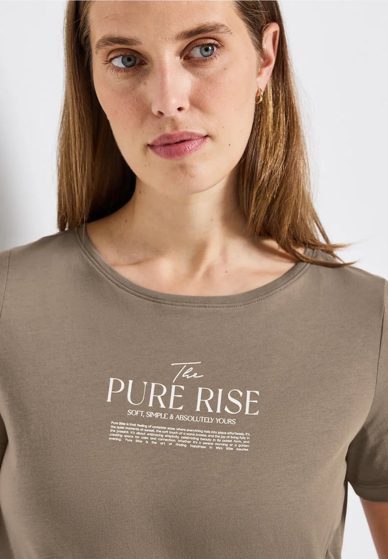 Street One 323905 Wording print shirt