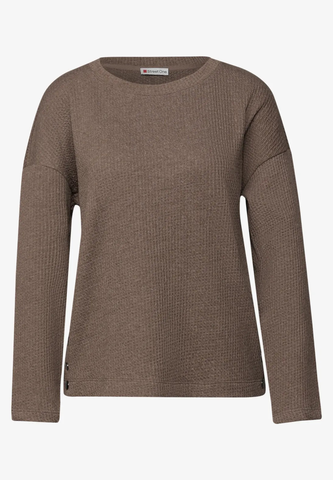 Street One 324019 Structure Shirt With Buttons At Side