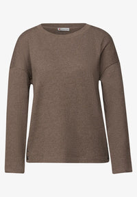 Street One 324019 Structure Shirt With Buttons At Side