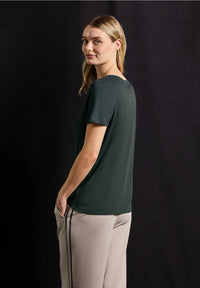 Street One 324042 Interlock Shirt W.Flock Wording