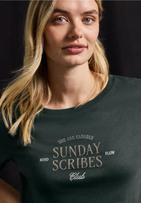 Street One 324042 Interlock Shirt W.Flock Wording