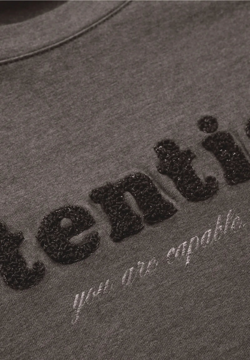 Street One 324043 Soft Shirt With Bouclé Wording