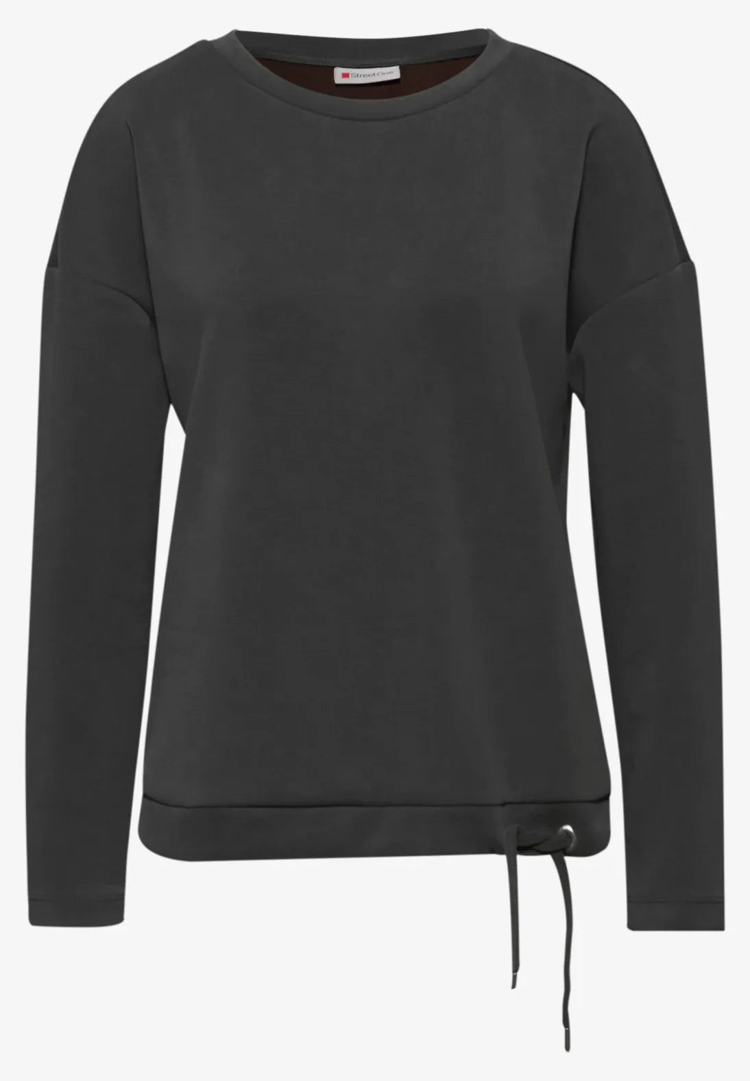 Street One 324173 Silk Look Shirt W.Draw String