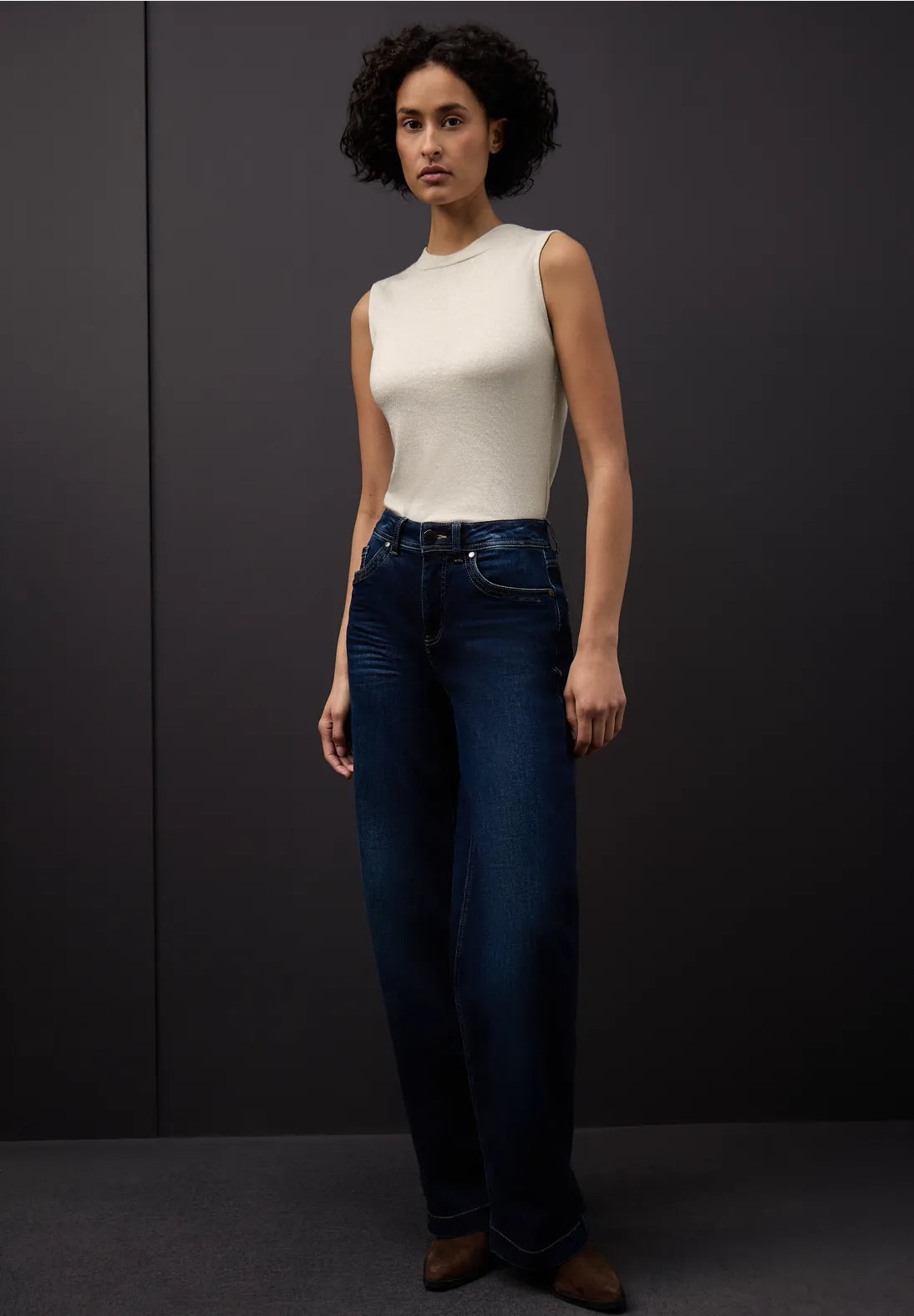 Street One 324288 Shiny Turtle Neck Top